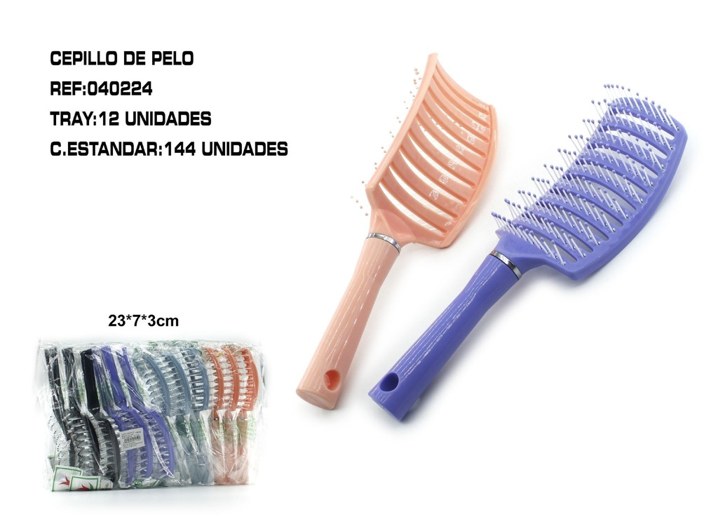 Cepillo antienredos 12 unidades - Peines y cepillos para el cabello