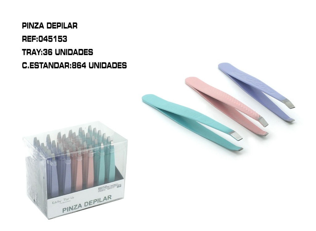 Pinza depilar 36 unidades - Herramientas de depilación