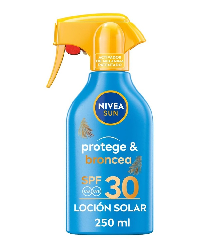 Bronceador NIVEA SUN SPF 30 250ml - Protección solar y cuidado de la piel