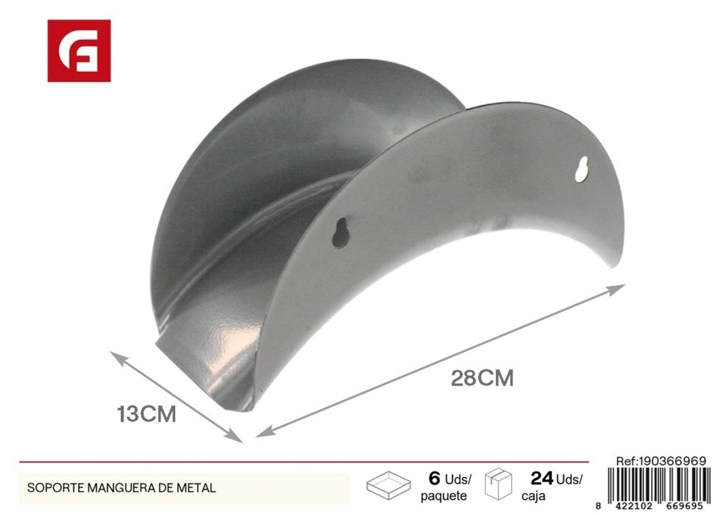 Sopote de manguera de metal - Accesorio de jardín