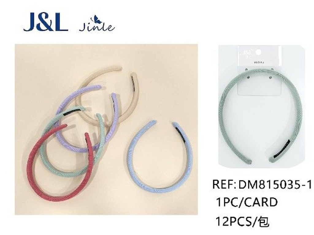 Diadema básica 12 unidades - Diademas y accesorios para el cabello