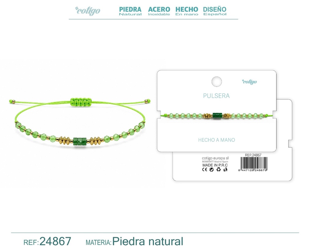 Pulsera hecha a mano - Joyería artesanal
