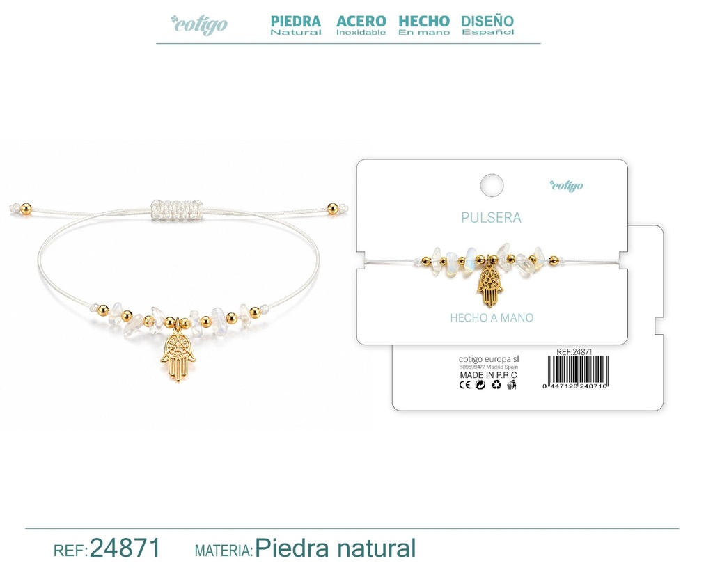 Pulsera hecha a mano - Joyería artesanal