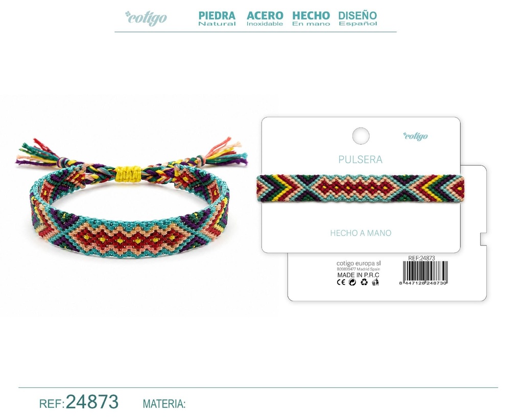 Pulsera hecha a mano - Joyería artesanal