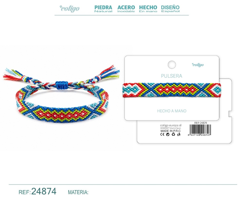 Pulsera hecha a mano - Joyería artesanal