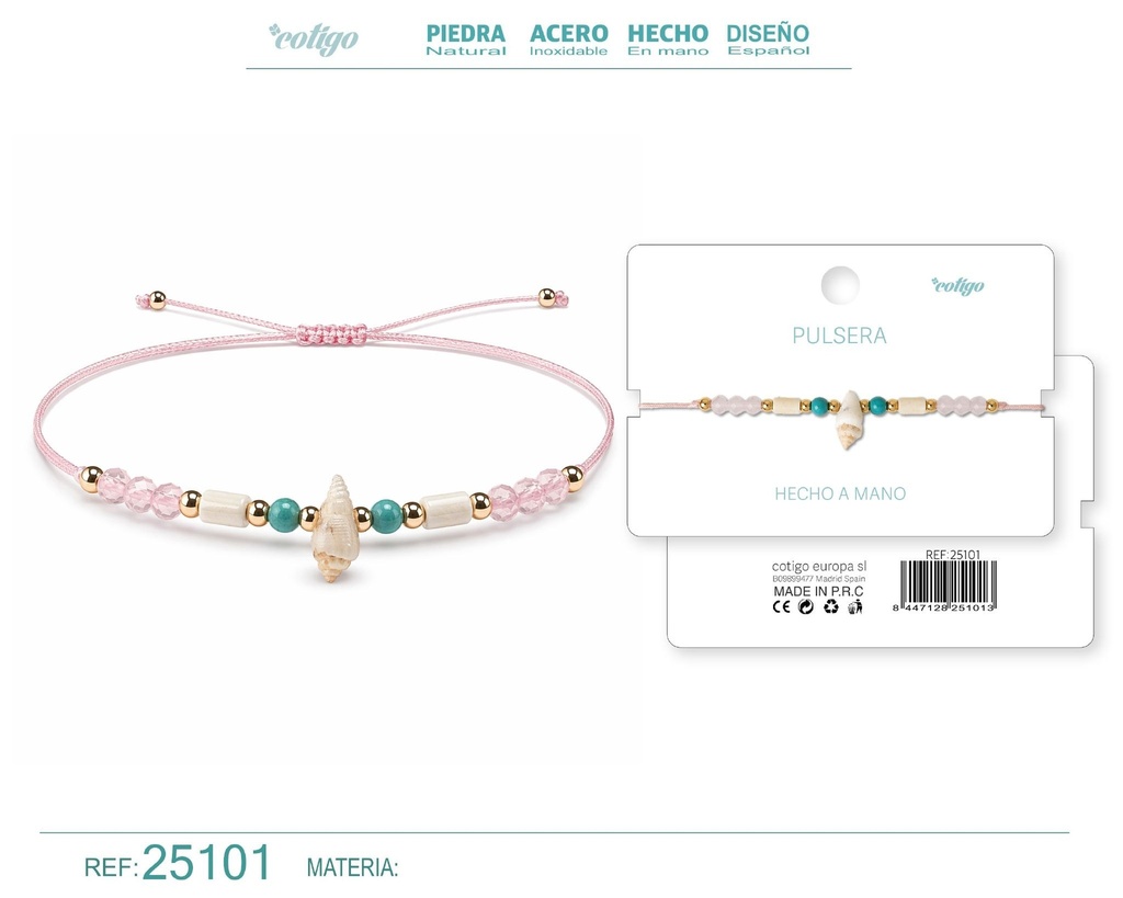 Pulsera hecha a mano - Joyería artesanal
