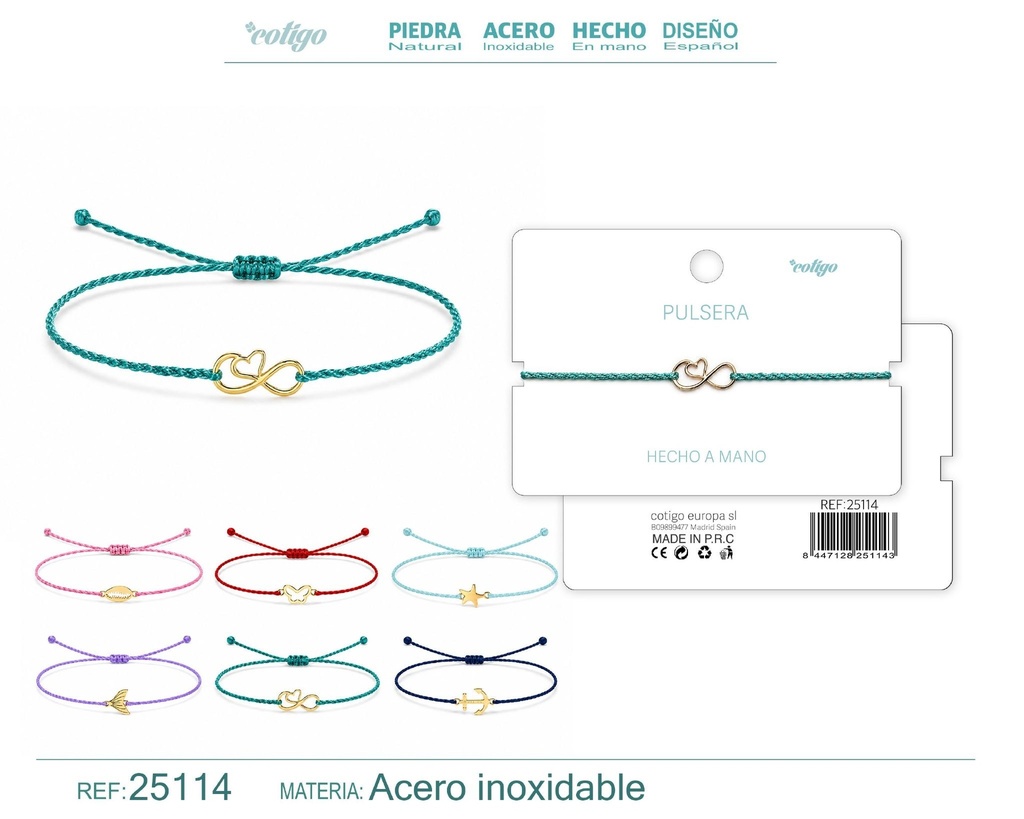Pulsera hecha a mano - Joyería artesanal