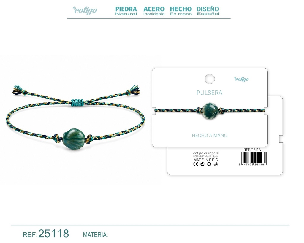 Pulsera hecha a mano - Joyería artesanal