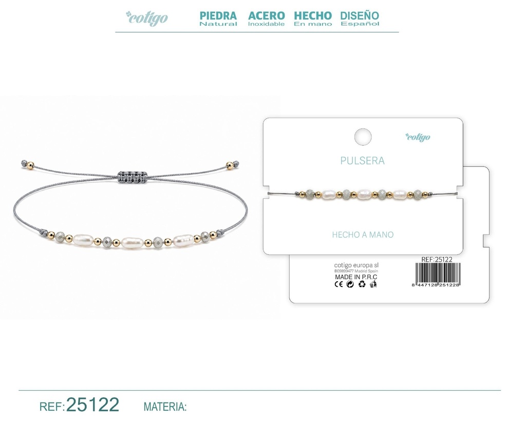 Pulsera hecha a mano - Joyería artesanal