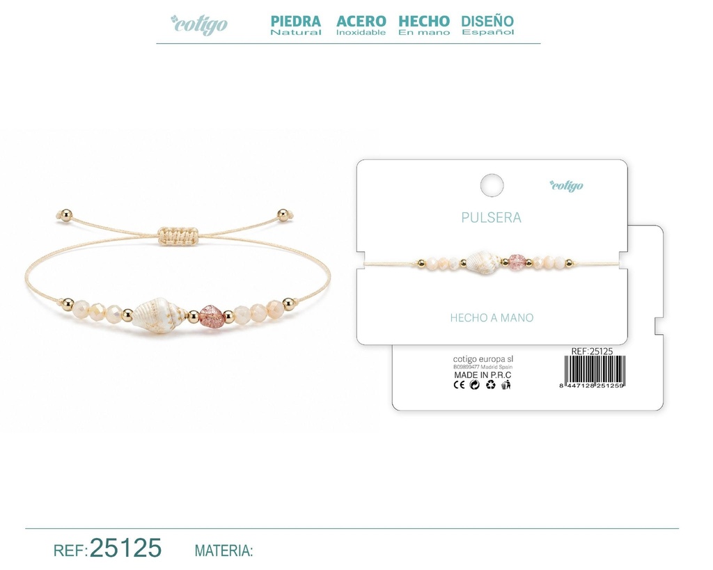 Pulsera hecha a mano - Joyería artesanal