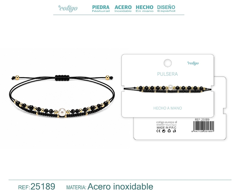 Pulsera hecha a mano con hilo - Joyas artesanales