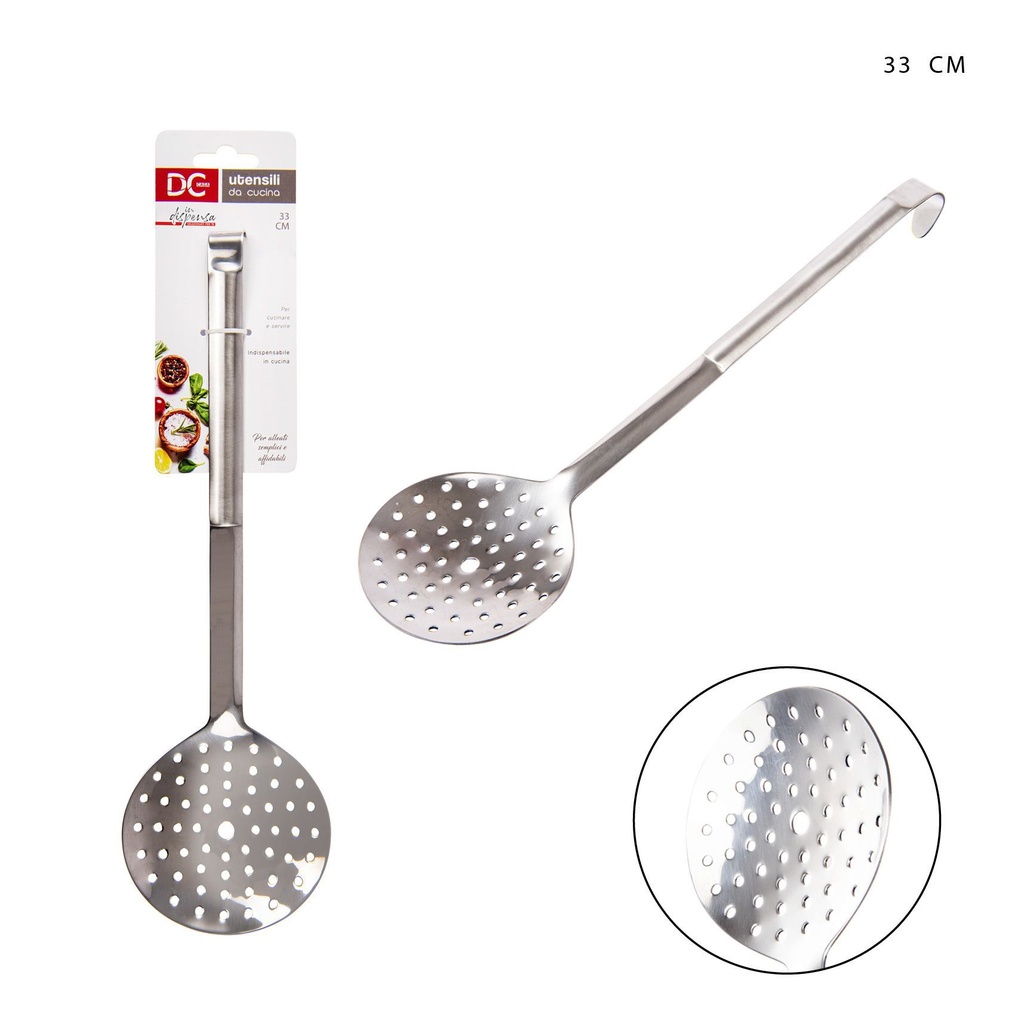 Espumadera de acero 33 cm - Herramientas de cocina y utensilios