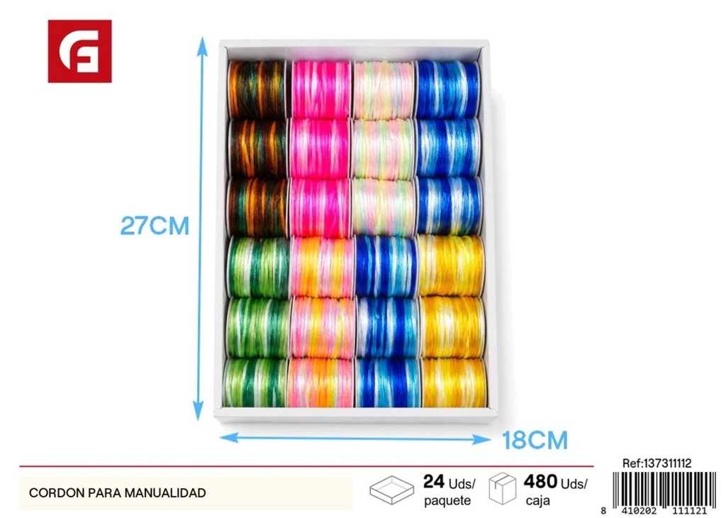 Cordón para manualidades - Accesorios de costura y manualidades
