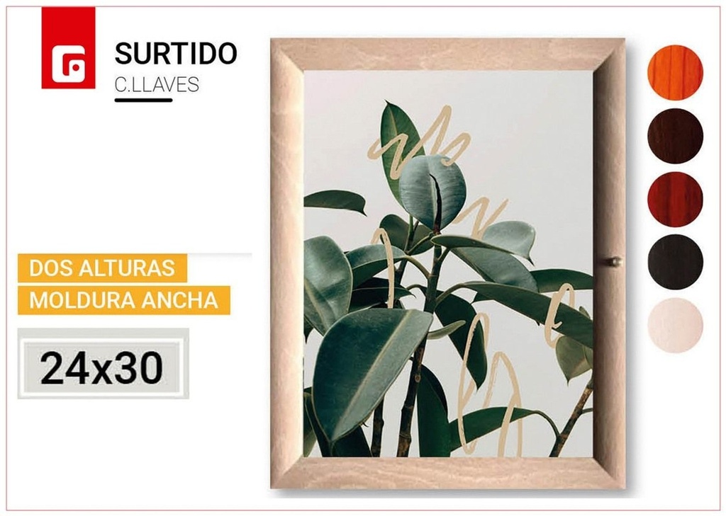 Colgador de llaves 24x30 cm - Organización y almacenamiento