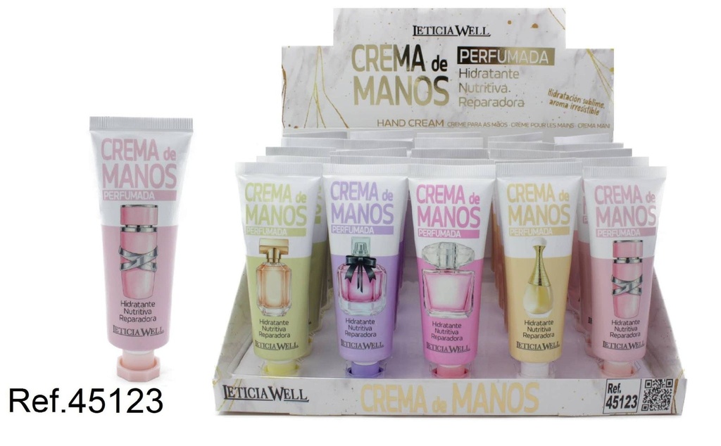 Set de cuidado de manos con 5 perfumes 25/U - Cosméticos