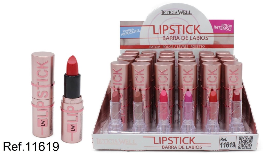 Barra de labios lipstick 24/U - Cosméticos