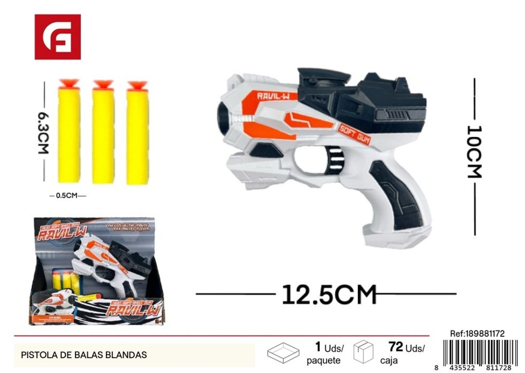Pistola de balas blandas - Juguetes