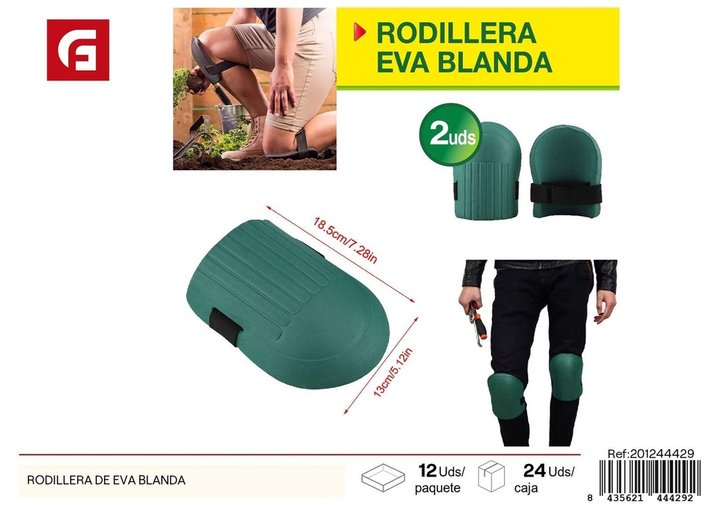 Rodillera de EVA blanda - Accesorios de protección y ferretería