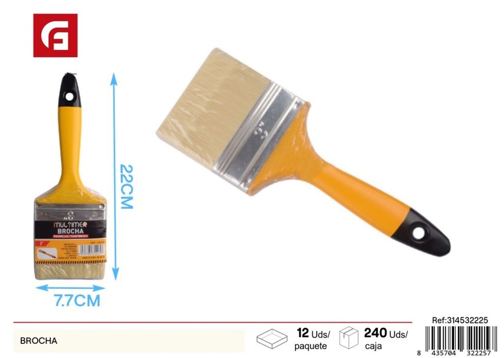 Brocha para pintura - Ferretería y herramientas de pintura