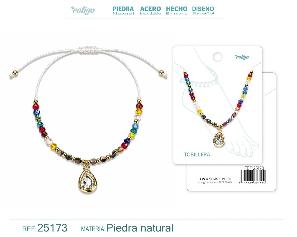 Tobillera hecha a mano - Joyería y complementos