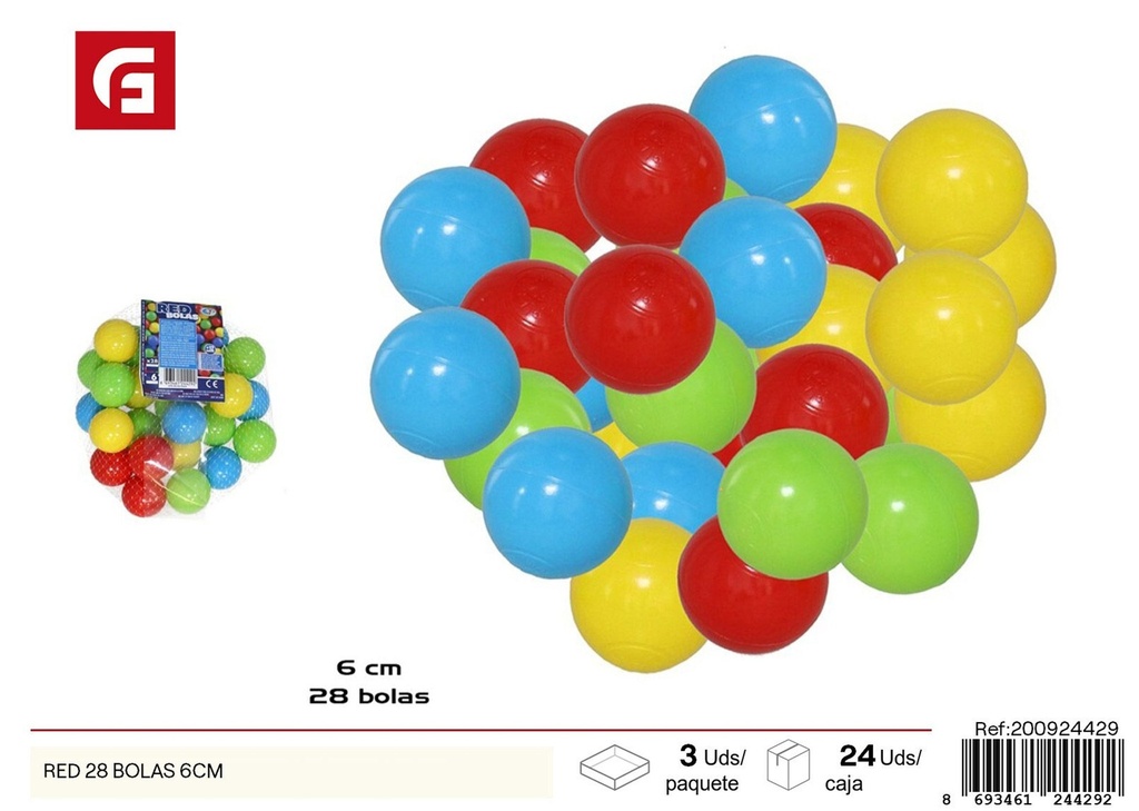 Bolsas de agua de plástico - 28 piezas de 6 cm