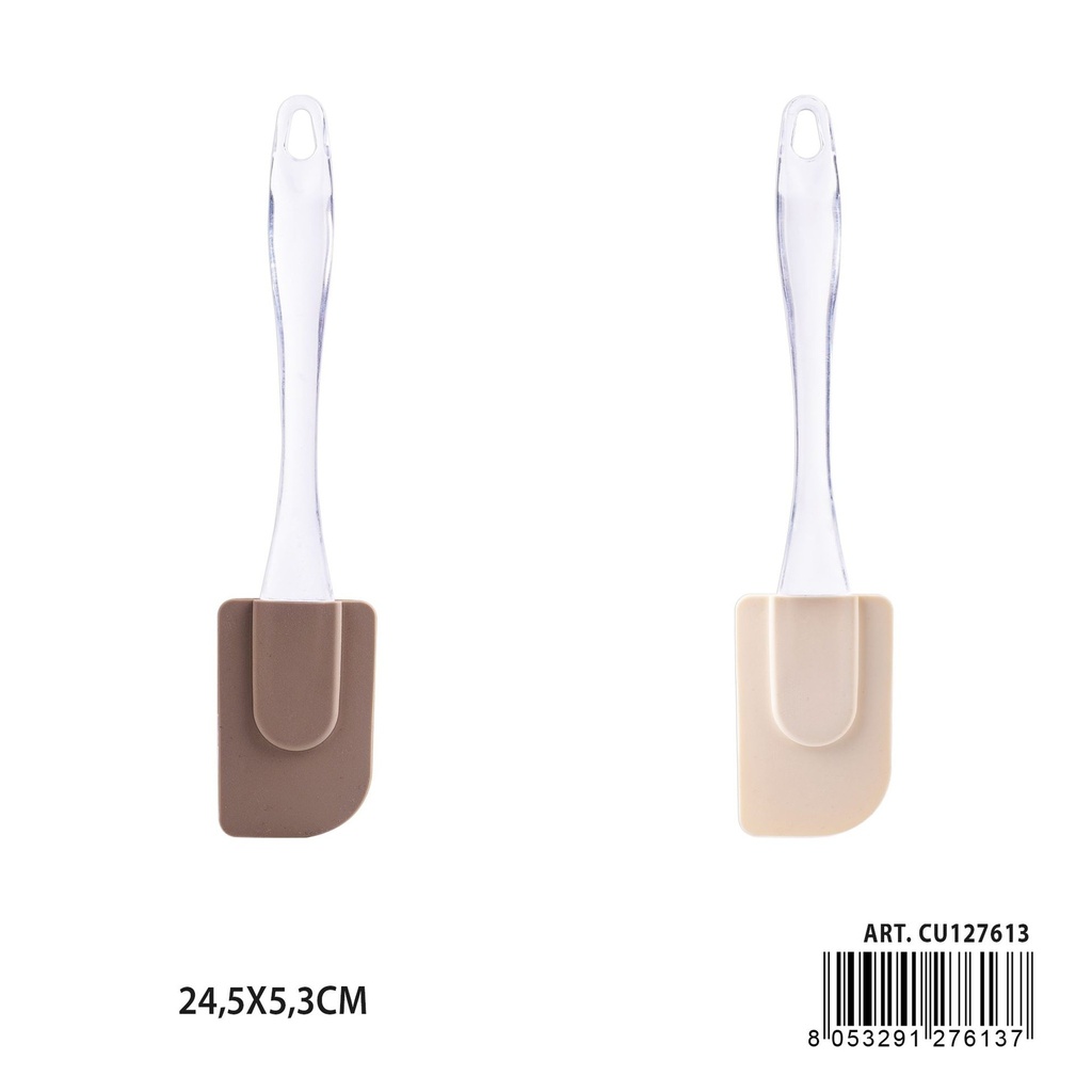 Espátula de silicona con mango PS 24.5x5.3 cm DC Casa - Accesorios de cocina para cocina