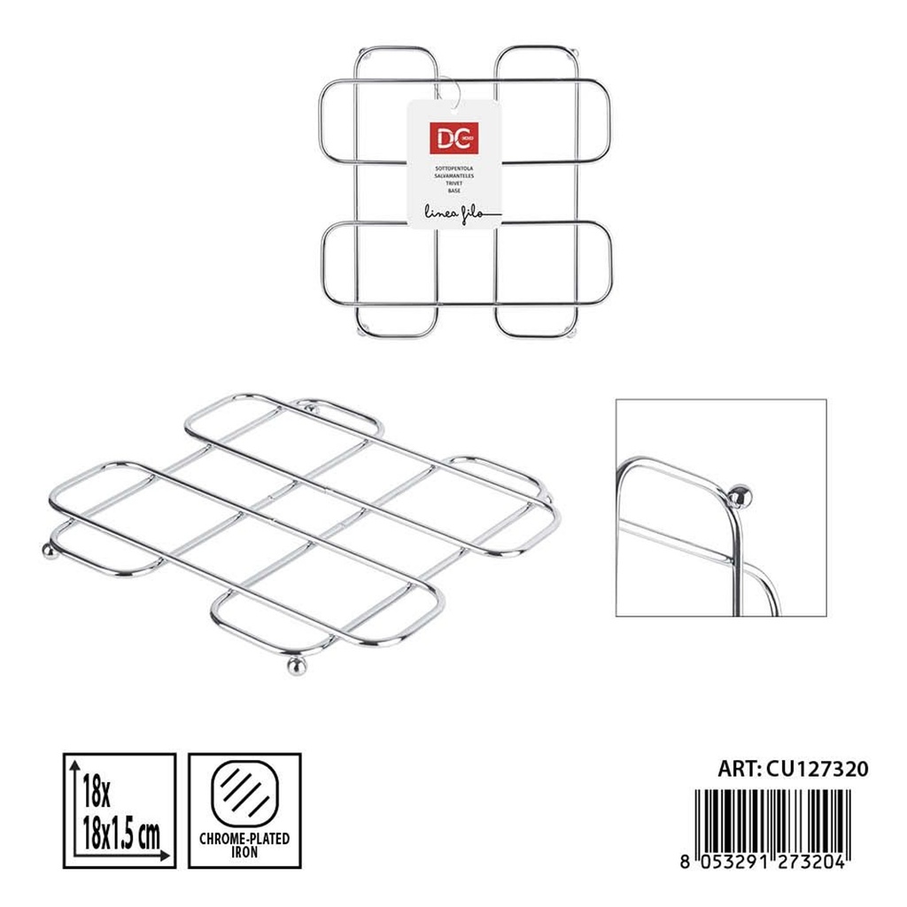Salvamantel de acero DC CASA - Accesorios de cocina y organización