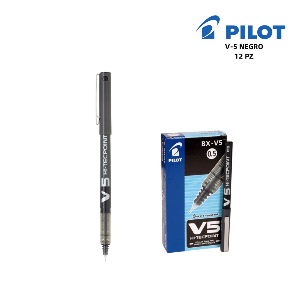 **Pluma pilot 0.5 mm negra ** - Material de oficina