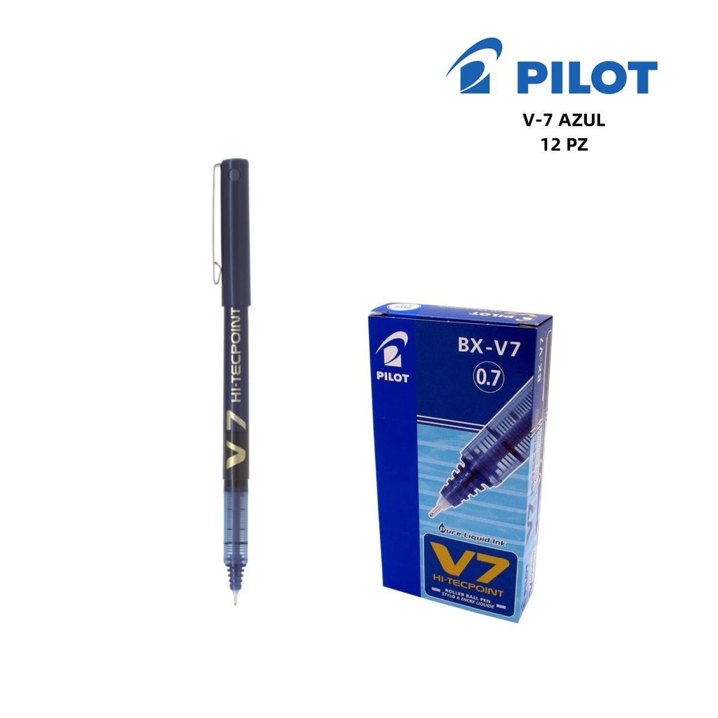 **Pluma pilot 0.7 mm azul ** - Material de oficina