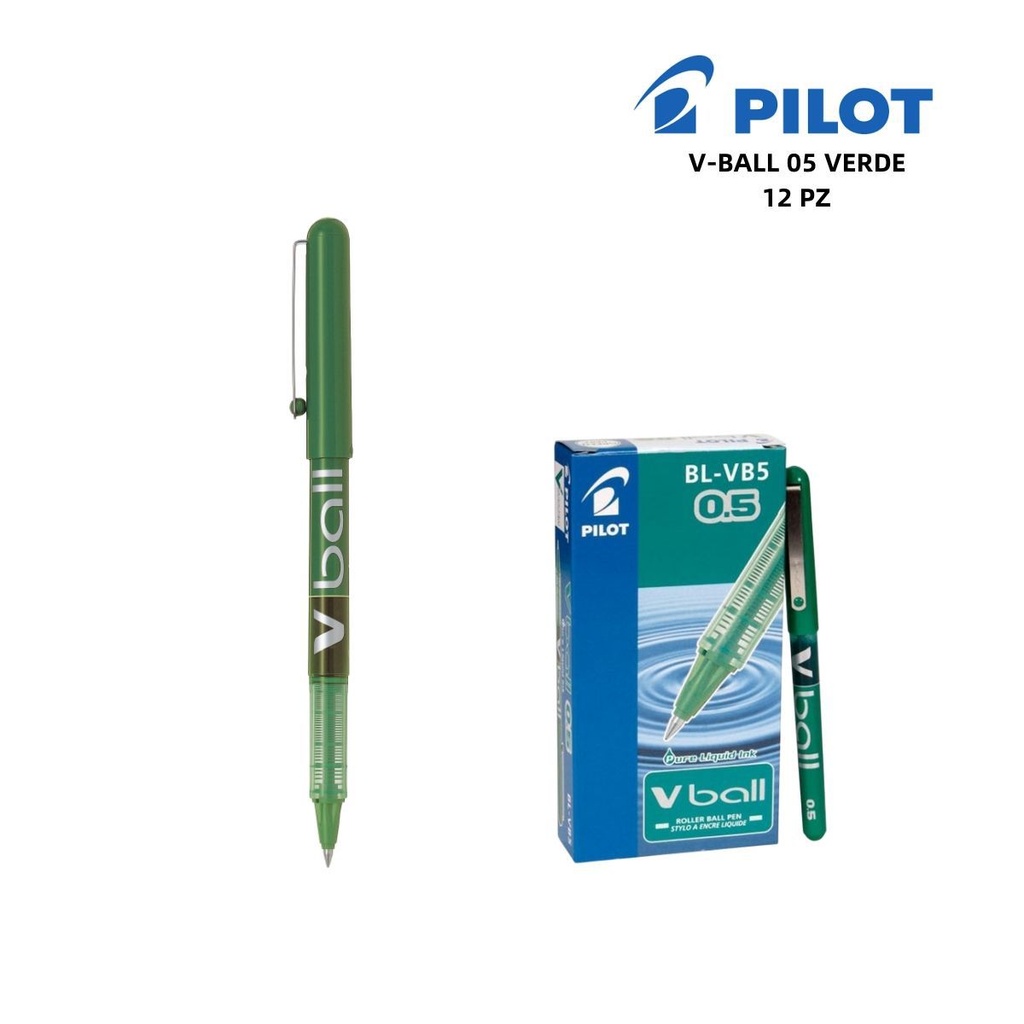 **Pluma pilot 0.5 mm verde ** - Material de oficina
