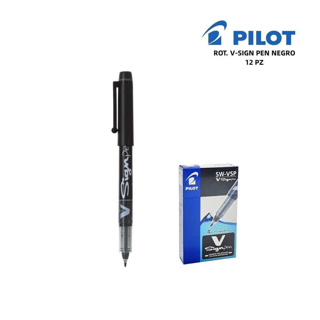 Bolígrafo Pilot, tinta a base de agua 0.6mm negro - Material escolar