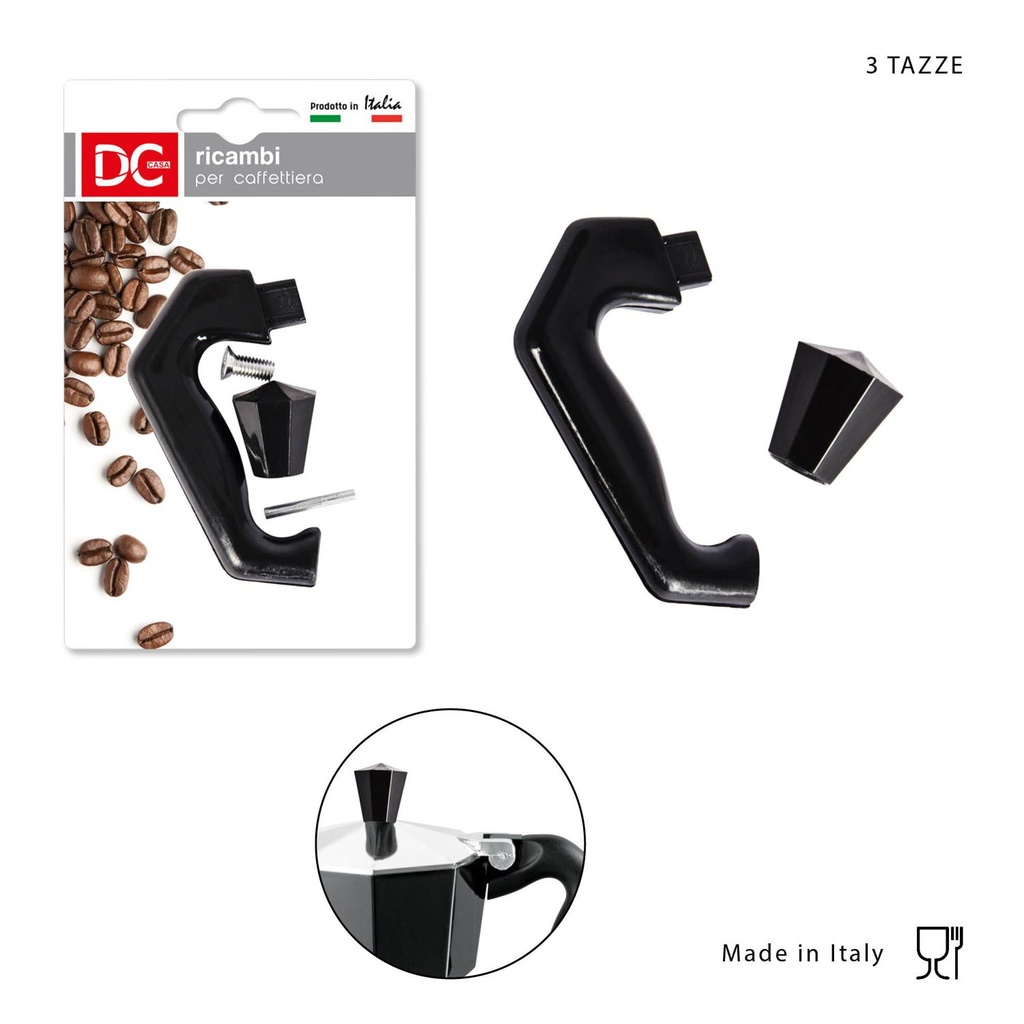 Recambio de cafetera 3TZ mango y pomo - Accesorios para cocina