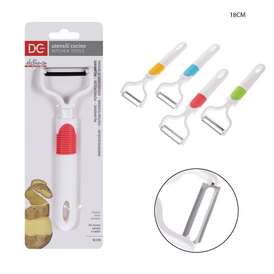 Pelapatatas plástico de 18 cm - Artículos de cocina