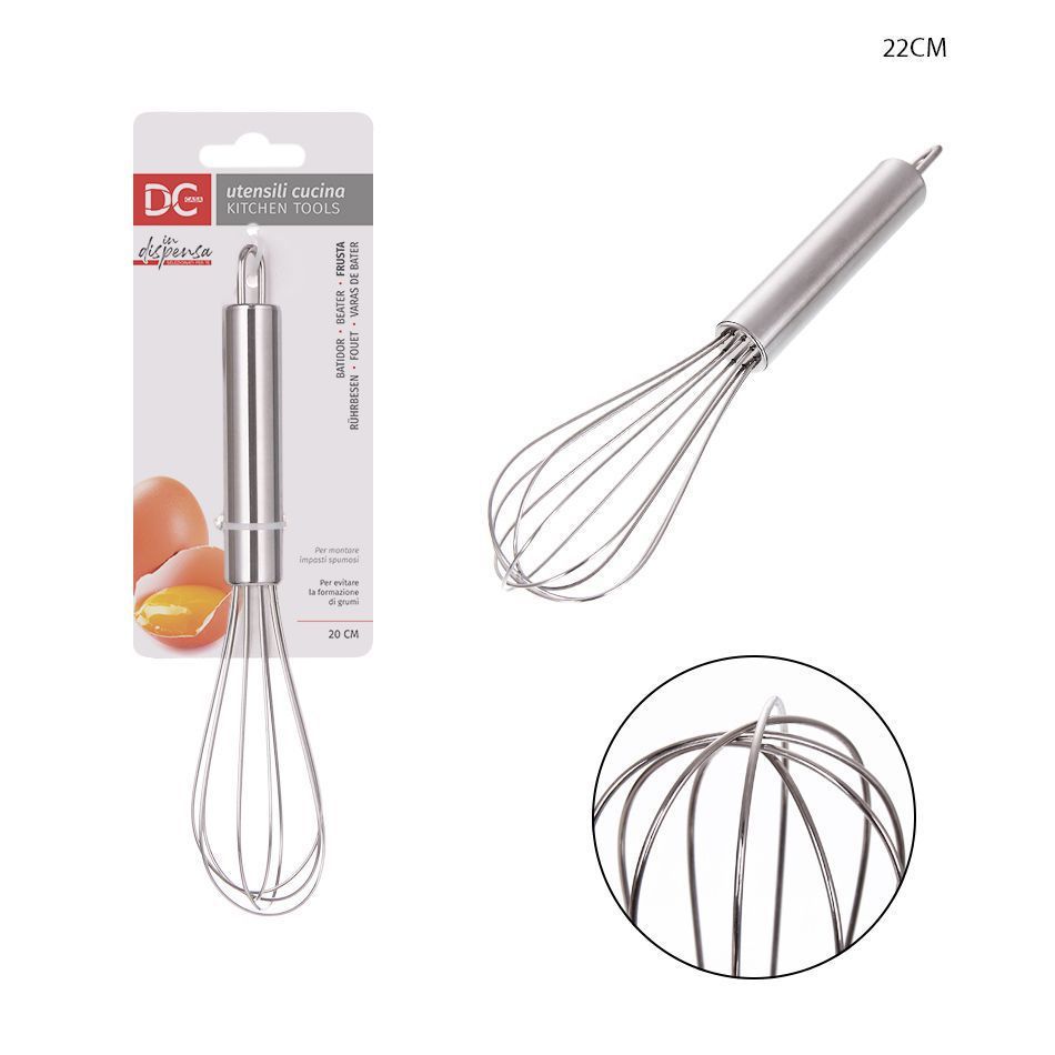 Batidora de acero 20cm - Utensilios de cocina