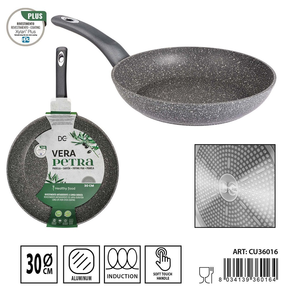 Sartén inducción antiadherente 30cm - Utensilios de cocina