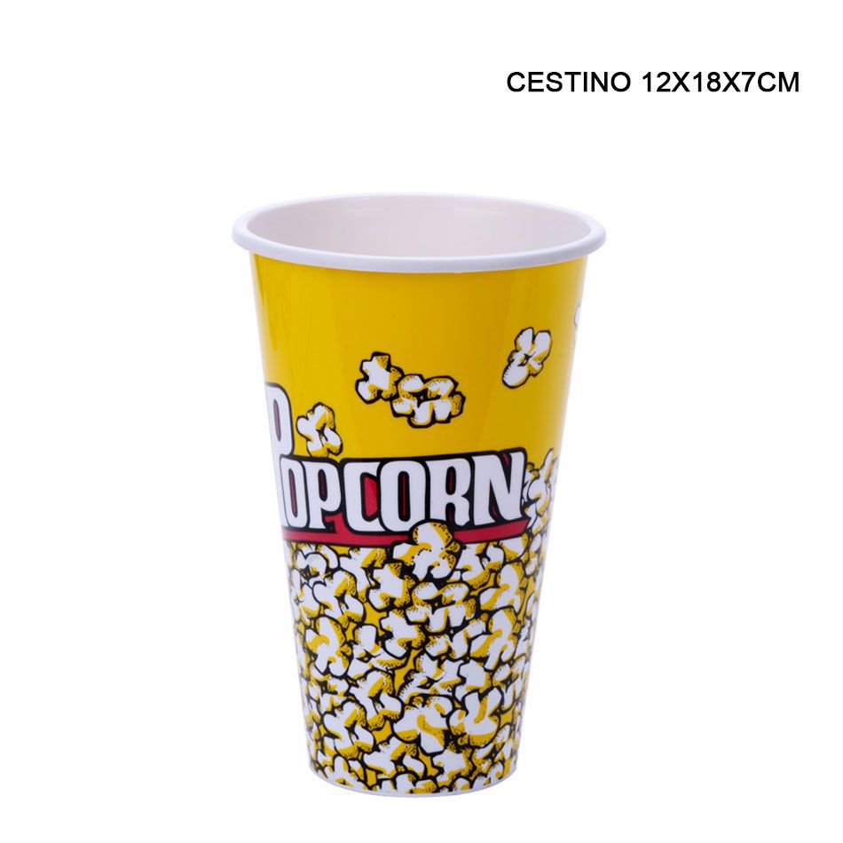 Cesta para palomitas de maíz 12x18x7cm - Utensilios de cocina