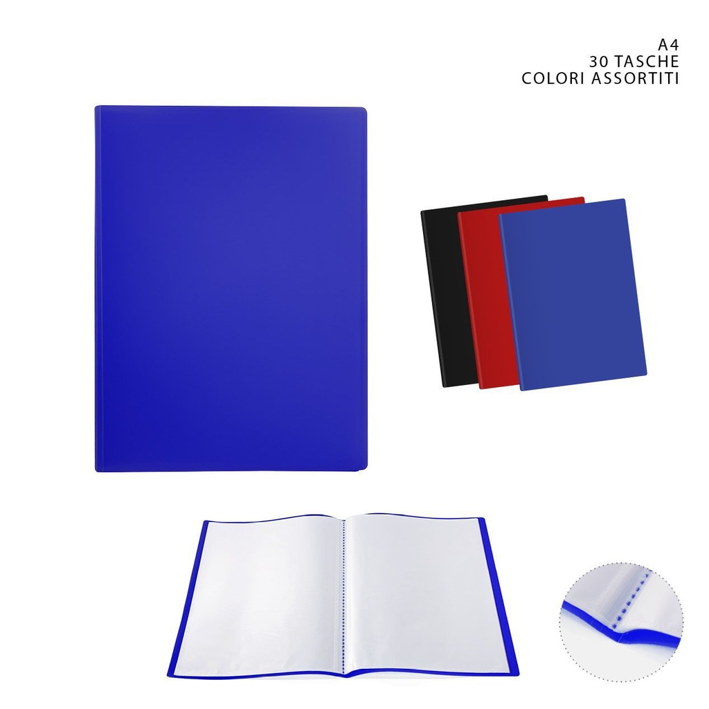 Carpeta flexible A4 30 páginas - Material de oficina
