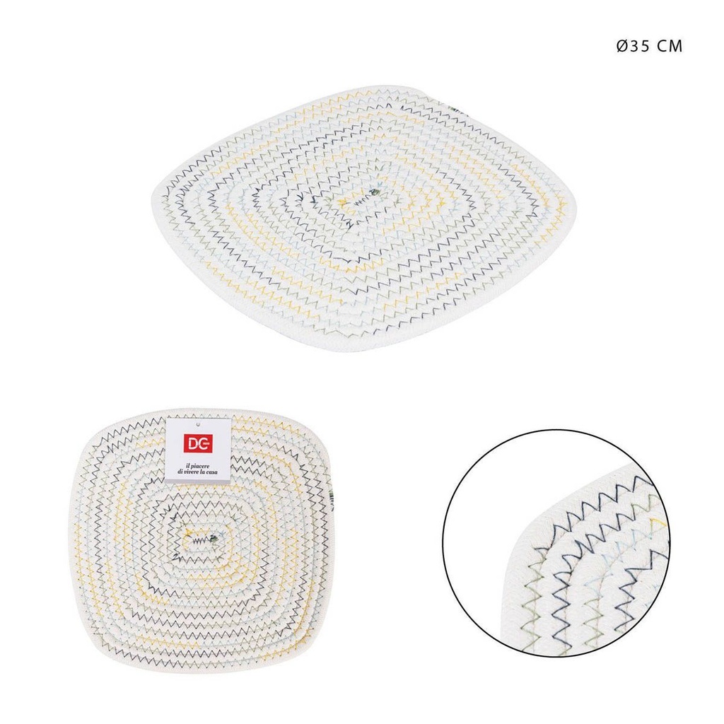 Base para ollas tejido cuadrado 35 cm - Utensilios de cocina