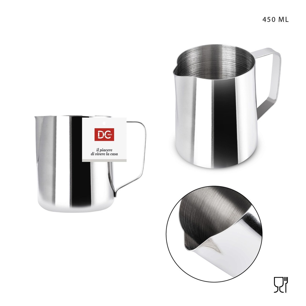 Jarra de acero inoxidable 450 ml - Utensilios de cocina