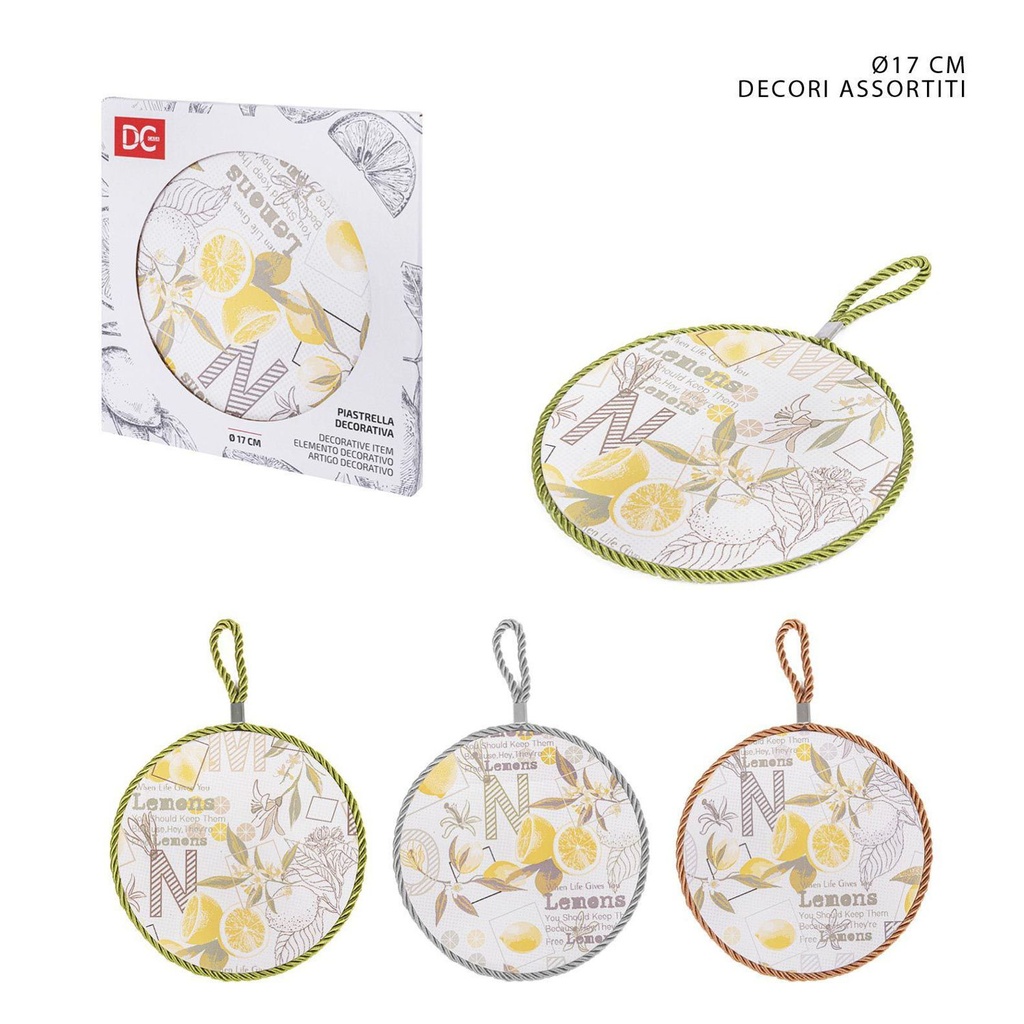 Baldosas de cerámica decorativas 17cm - accesorios de cocina y convivencia