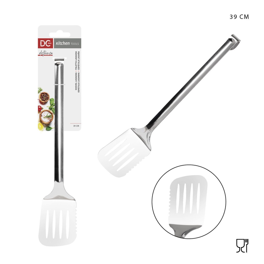 Espátula de lasaña de acero 39cm - Utensilios de cocina