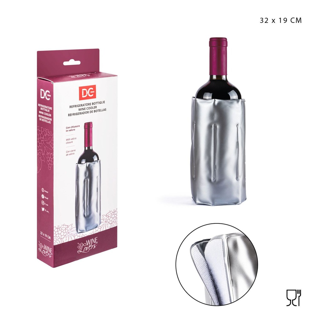 Enfriador plegable para botella 32x19cm - Accesorios de bar