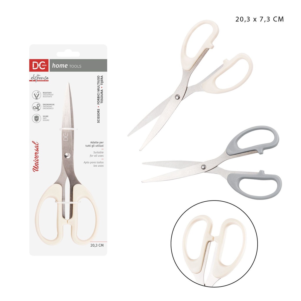 Tijeras multiuso 20.3x7.3 cm - Utensilios de cocina