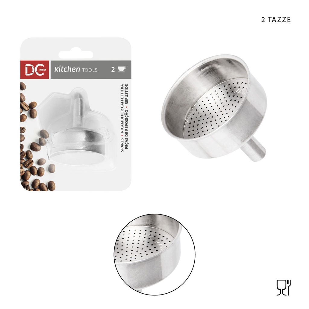 Embudos para cafetera 2 tazas - Accesorios de cocina