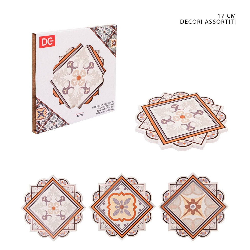 Losetas decorativas de cerámica 17 cm - Accesorios de cocina