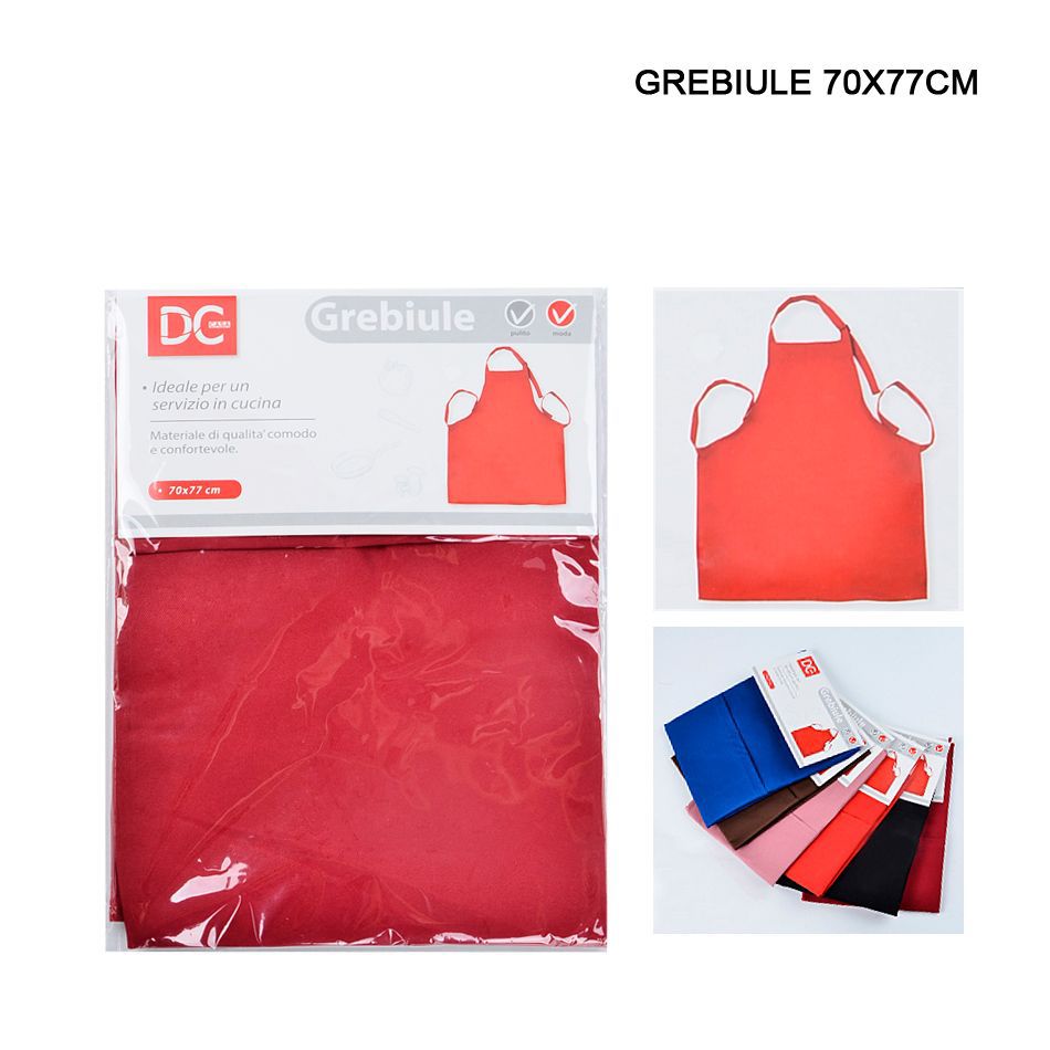 Delantal con bolsillo 70x77 cm - Accesorios de cocina y hogar