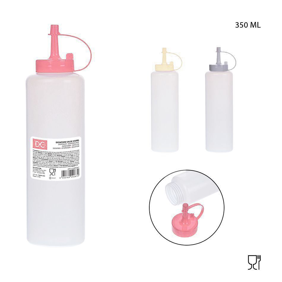Dispensador de salsa 20.5X5.3CM 350ML - Accesorios de plástico