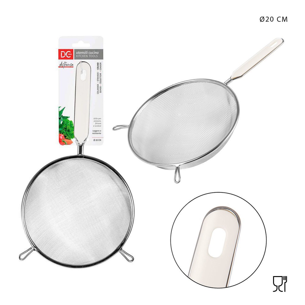 Colador redondo D20 cm - Artículos de cocina