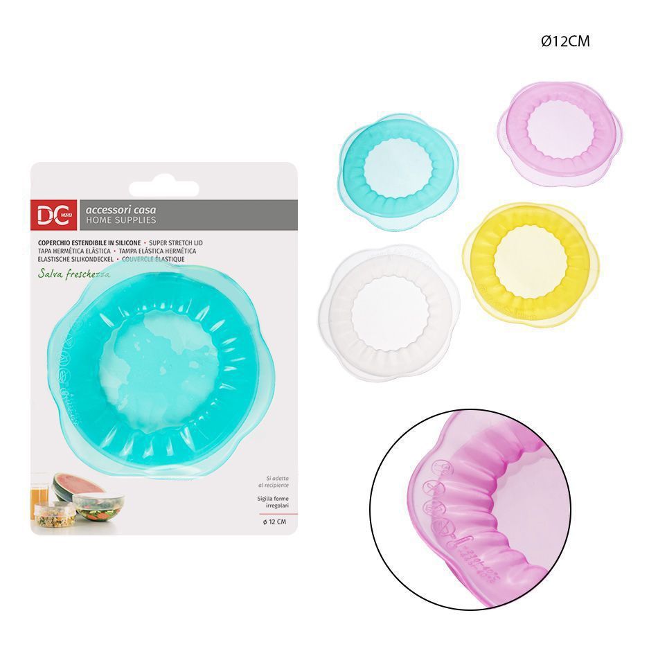 Tapa de silicona extensible 12 cm - Utensilios de cocina