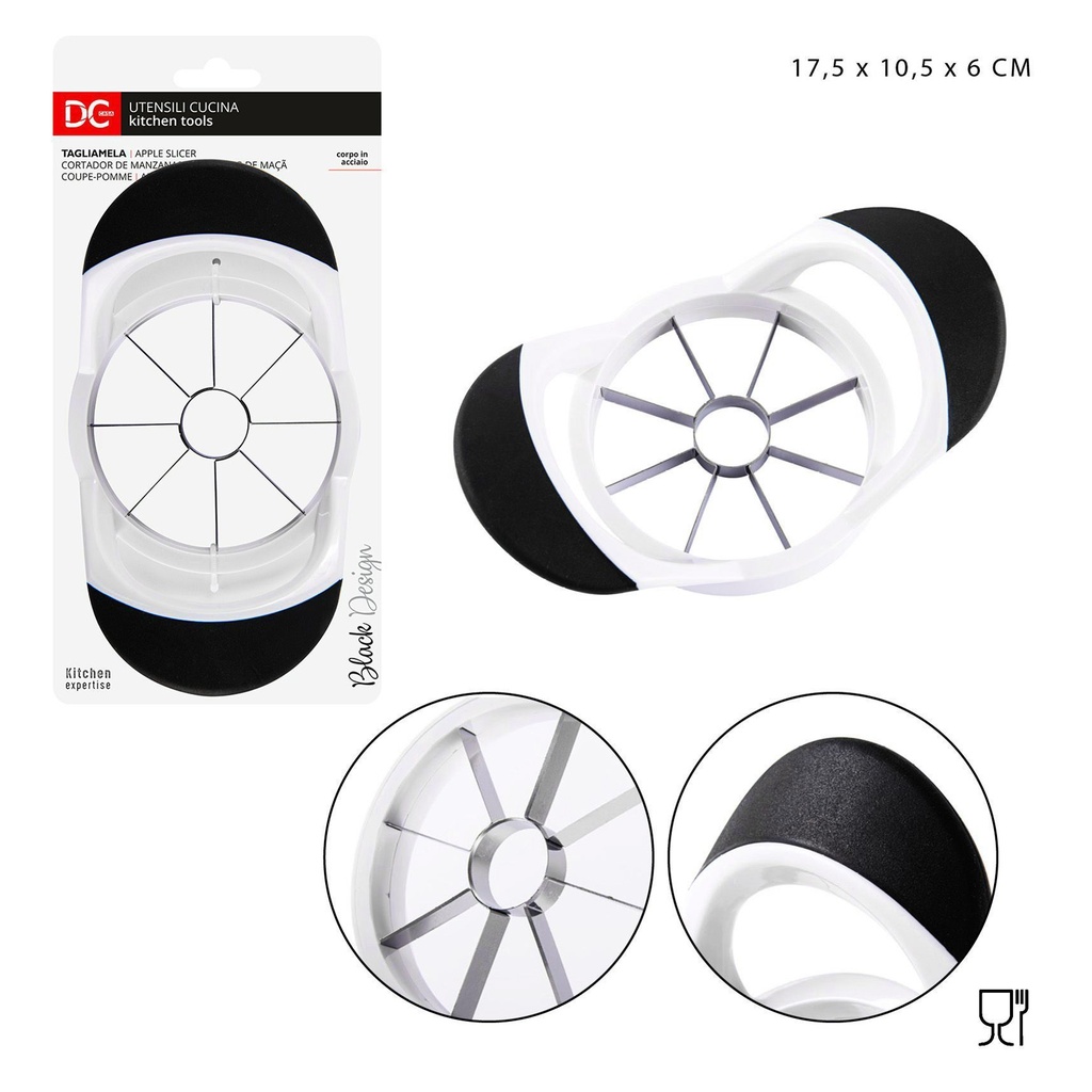 Cortador de manzanas 17.5x10.5x6.4cm - Accesorios de cocina